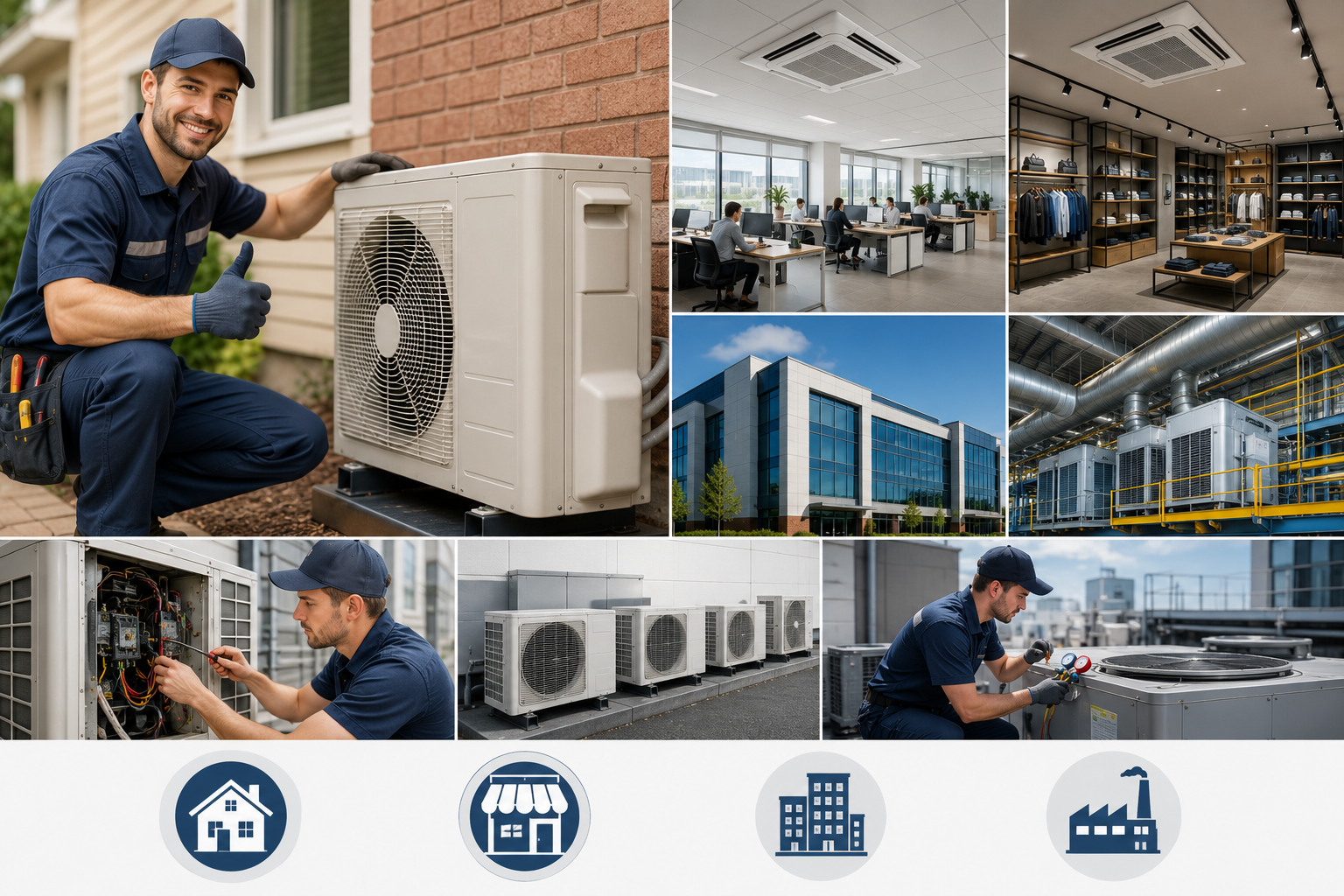 HVAC services for home and commercial residents